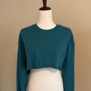 Champion Blue Crop Top